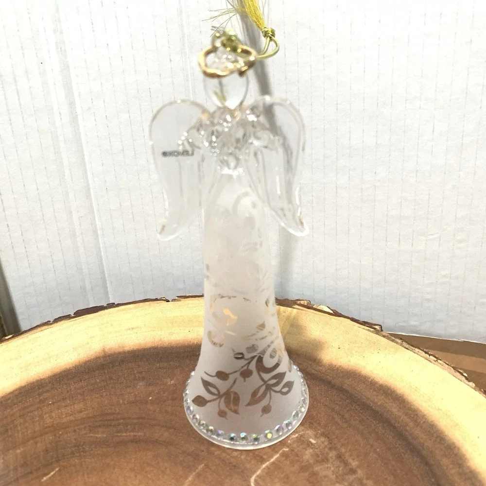 Lenox Joyous Tidings Love Angel Ornament  6